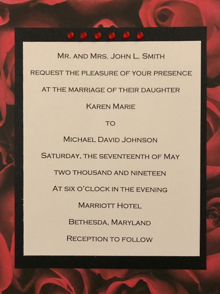 Wedding Roses